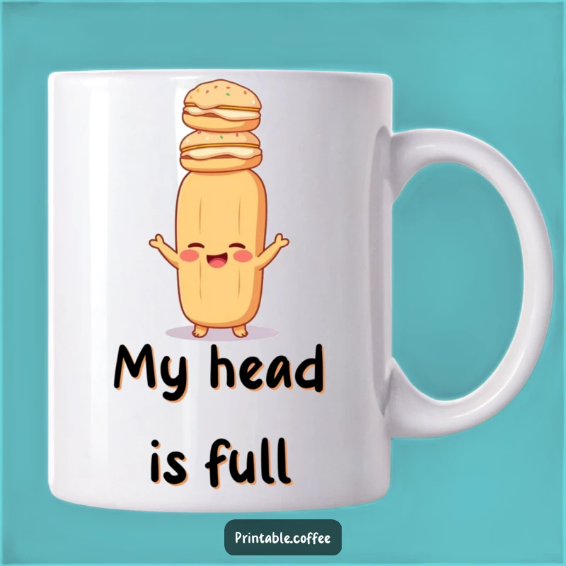 Funny Baguette Pastry Stack Mug A Hilarious Baking Gift For Coffee Lovers