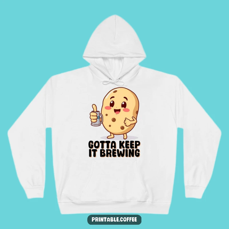 Funny Cookie Thumbs Up Hoodie: Stay Cozy with This Playful Character, Funny Gift